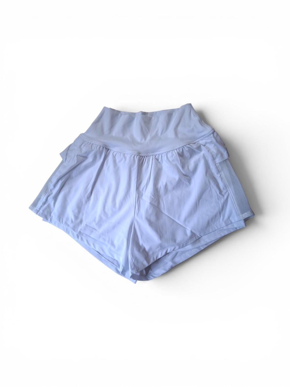 🆕️ Halara Breezeful High Waisted Ruffle Yoga Shorts Womens XS - Picture 5 of 12
